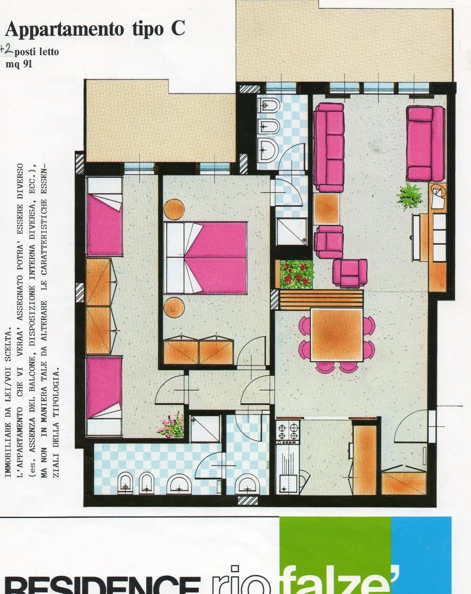 Multiproprieta Rio Falze Madonna Pokój zdjęcie